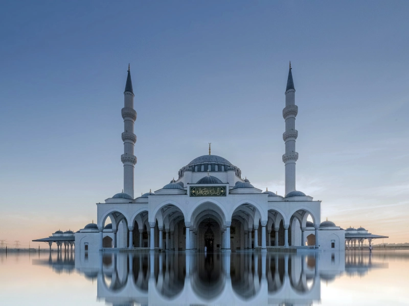 La Mosque del Sharjah, Sharjah Emirati Arabi Uniti